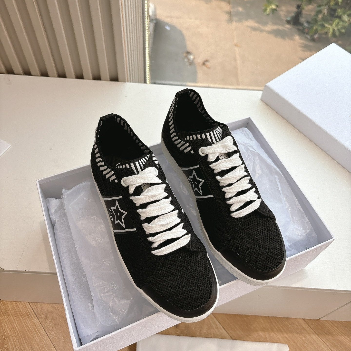 CD 26s Sneaker Black Cowhide 648335