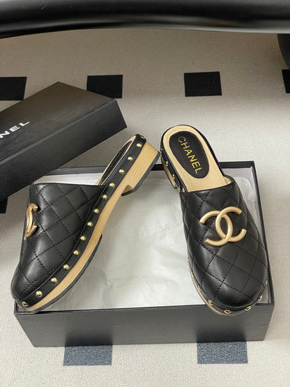 CC 26s Flat Mule Cowhide
