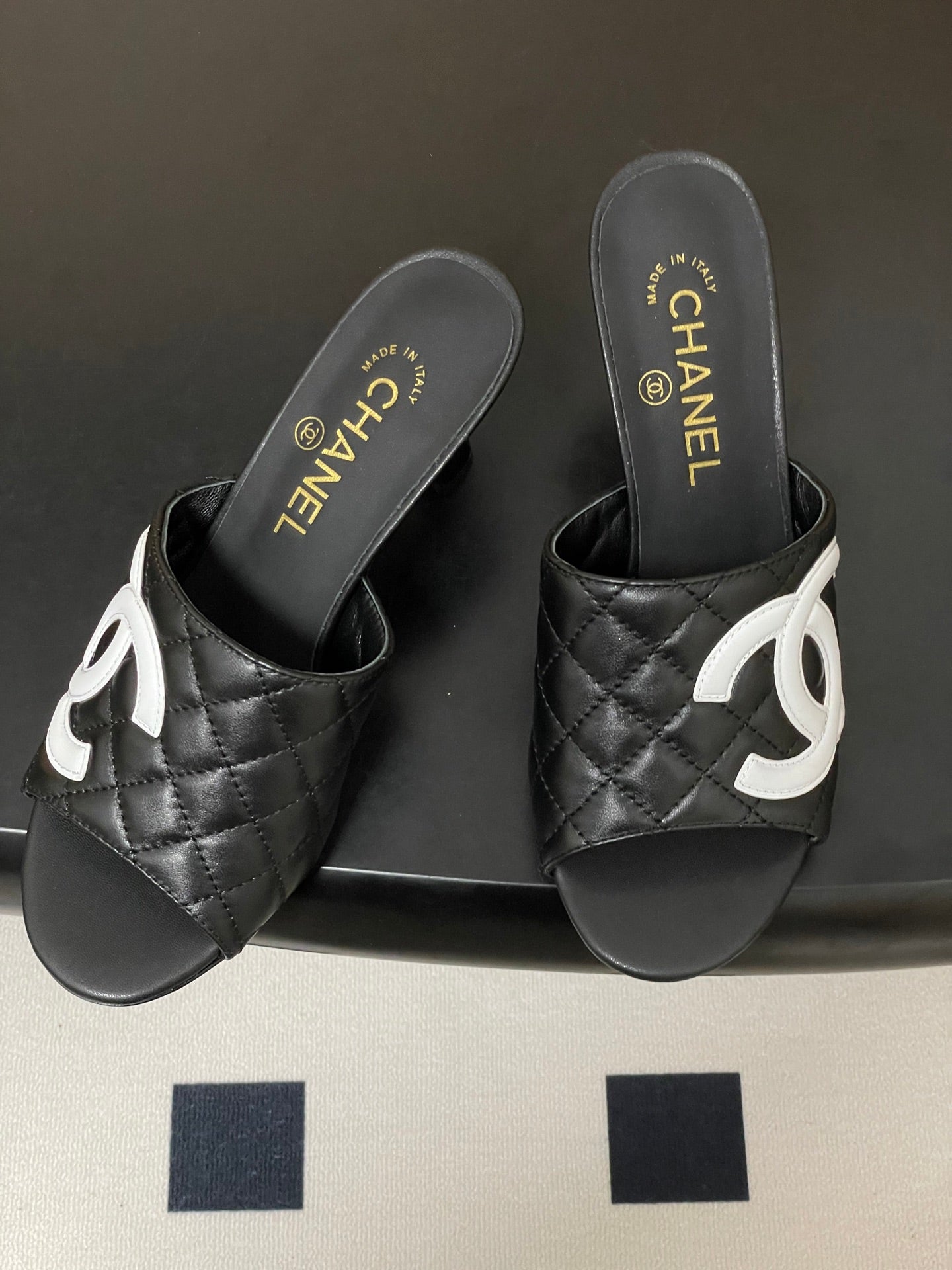 Chanel 2026 High-Heeled Sandals Lambskin Sheepskin 834712