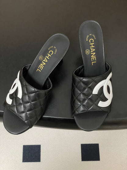 Chanel 2026 High-Heeled Sandals Lambskin Sheepskin 834712