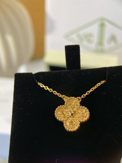 VCA Clover Vintage The Lava Foil Necklace