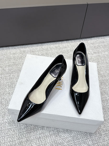 CD 26s High Heels Pump 85 Black Patent Leather 661472