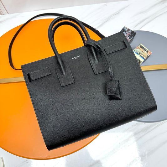 YSL Sac de Jour Baby 32cm Black Caviar 285785