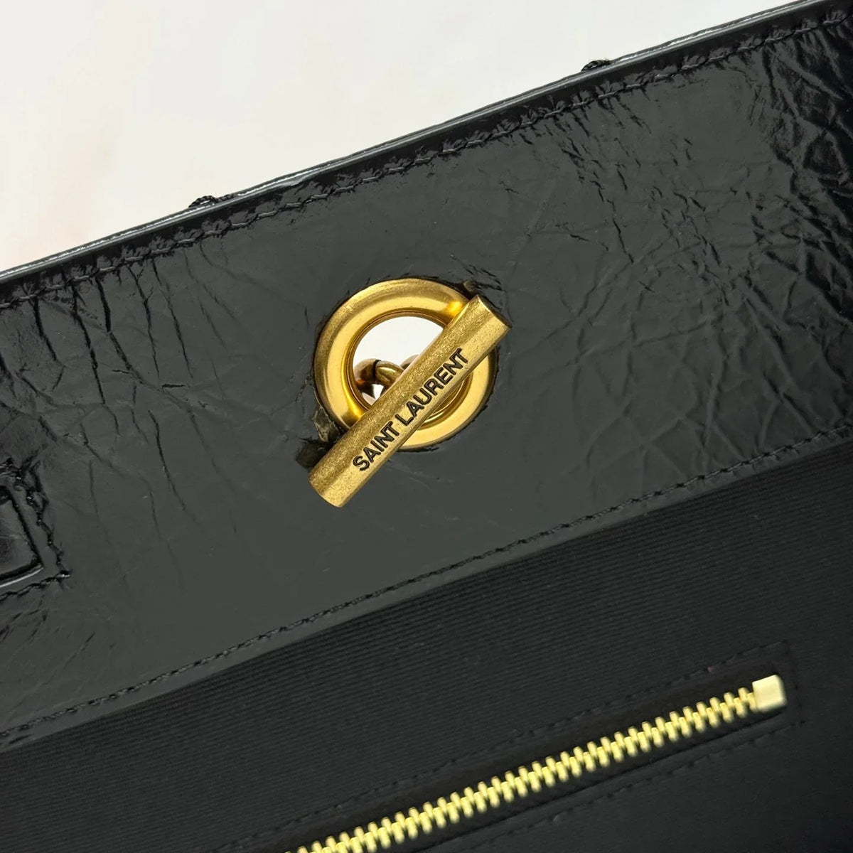 YSL 2026 Niki Large Shopping Bag 33cm And 25cm Calfskin
