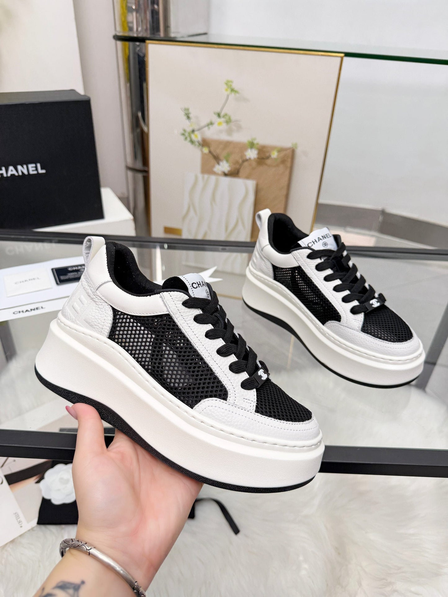 Chanel 2026 New Sneakers Calfskin 837357