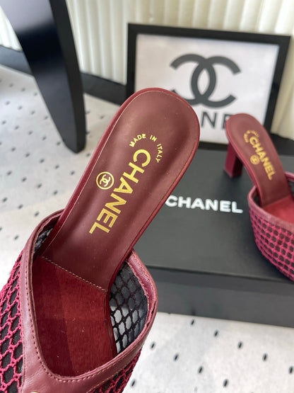 Chanel 2026 Mule Mesh Lambskin