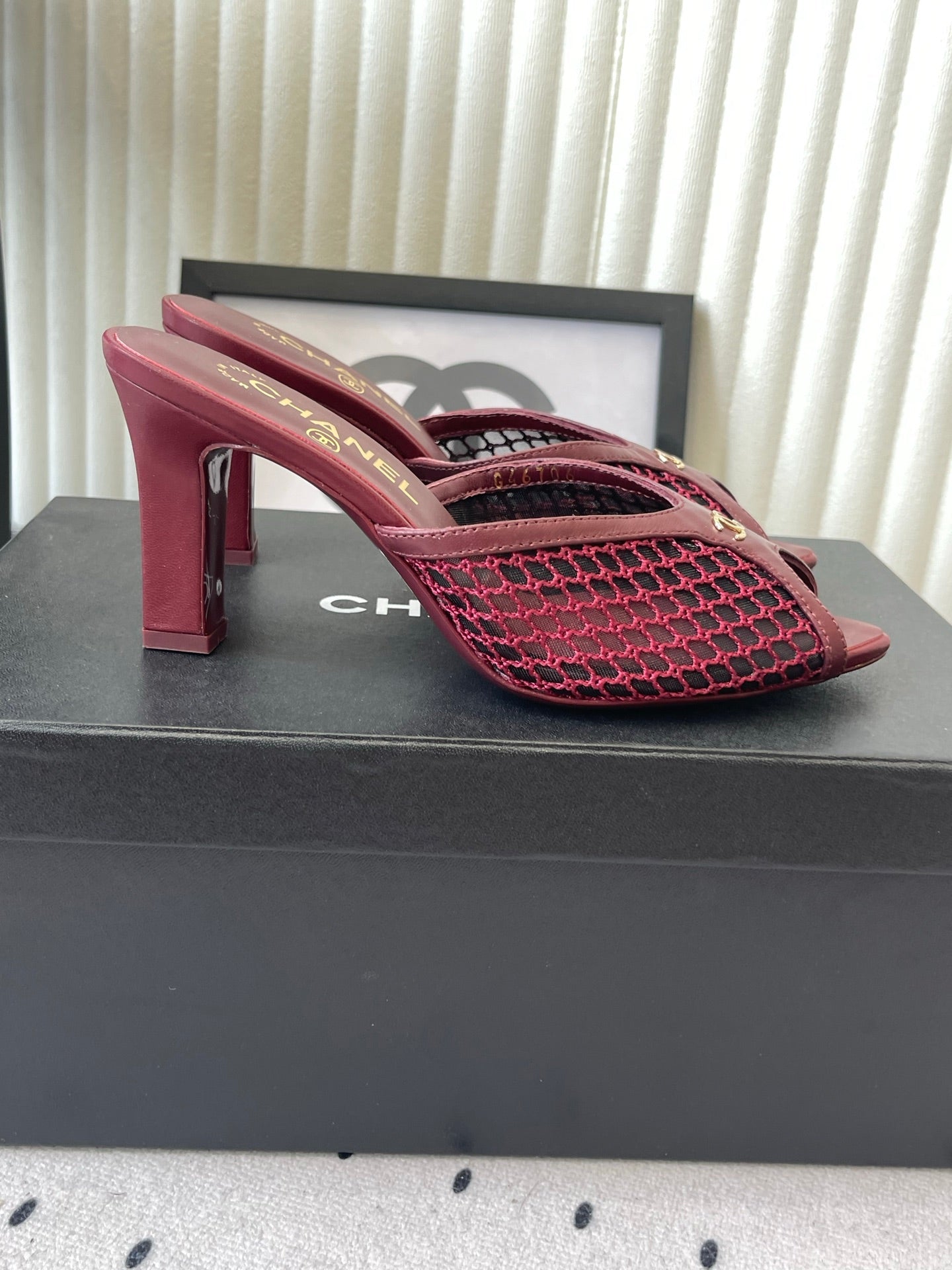 Chanel 2026 Mule Mesh Lambskin