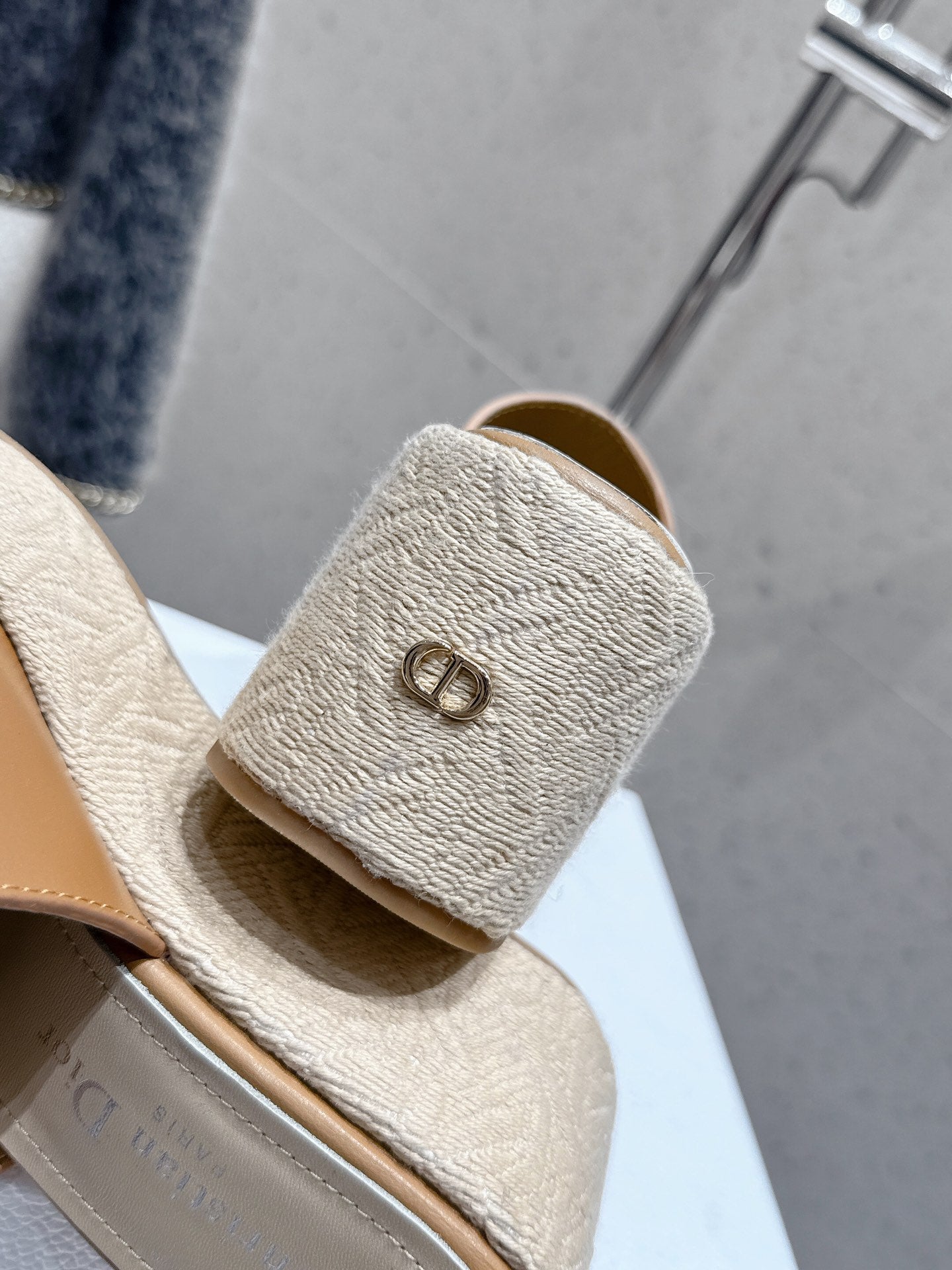 CD 26s Platform Sandal 65 Camel Brown Leather 636358