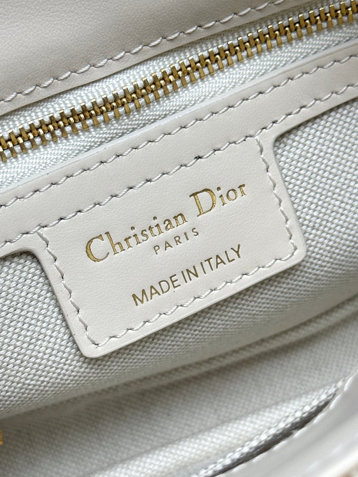 Dior 2026 Bobbi Bag 20cm Blue White  Fabric Leather 345613