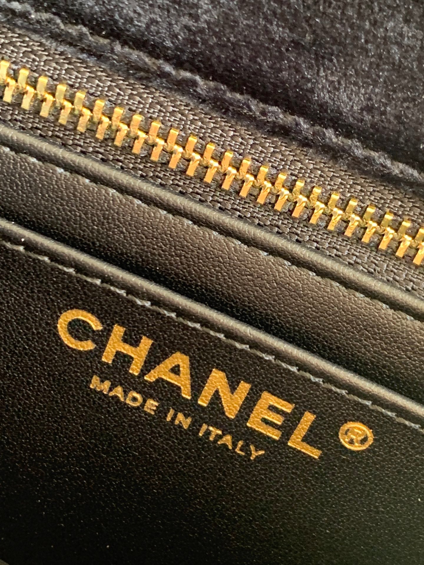 Chanel 2026 Pearl Crush Mini Square Flap 18cm Velvet Leather