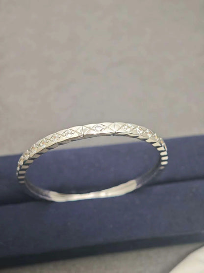 Chanel Coco Crush Diamond Silver Bracelet