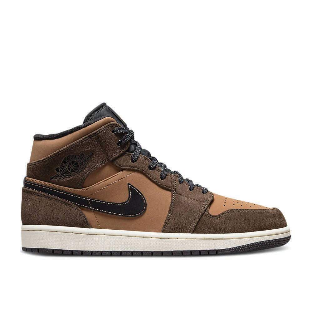Air Jordan 1 Mid SE ‘Dark Chocolate’ Unfading Sneaker Sneakers - Authentic