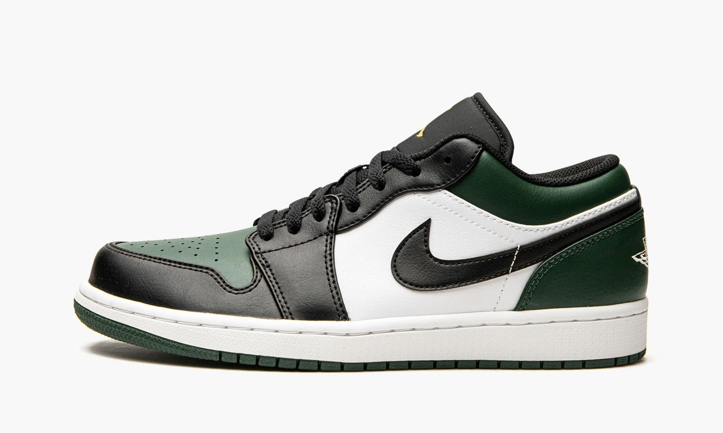 Jordan 1 Low Green Toe Sneakers - Authentic | Fan Favorite