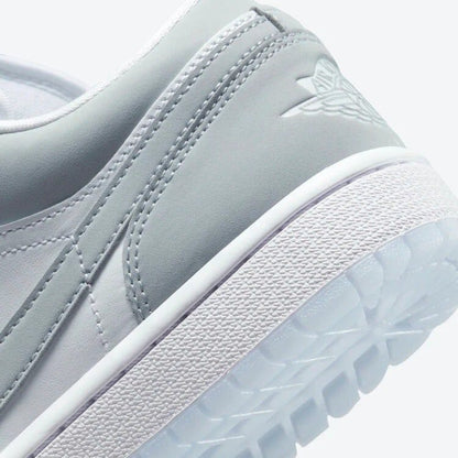 Jordan 1 Low Wolf Grey Sneakers - Vintage Inspired | Fresh Heat