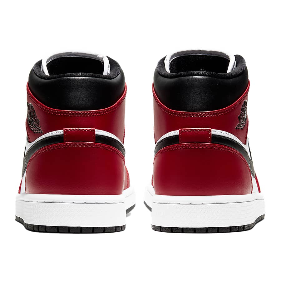 Jordan 1 Mid Chicago Black Toe 554724 Sneakers - Collaboration Release