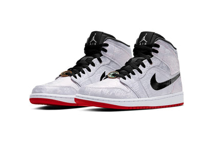 Jordan 1 Mid Clot Fearless Sneakers - Performance Runner