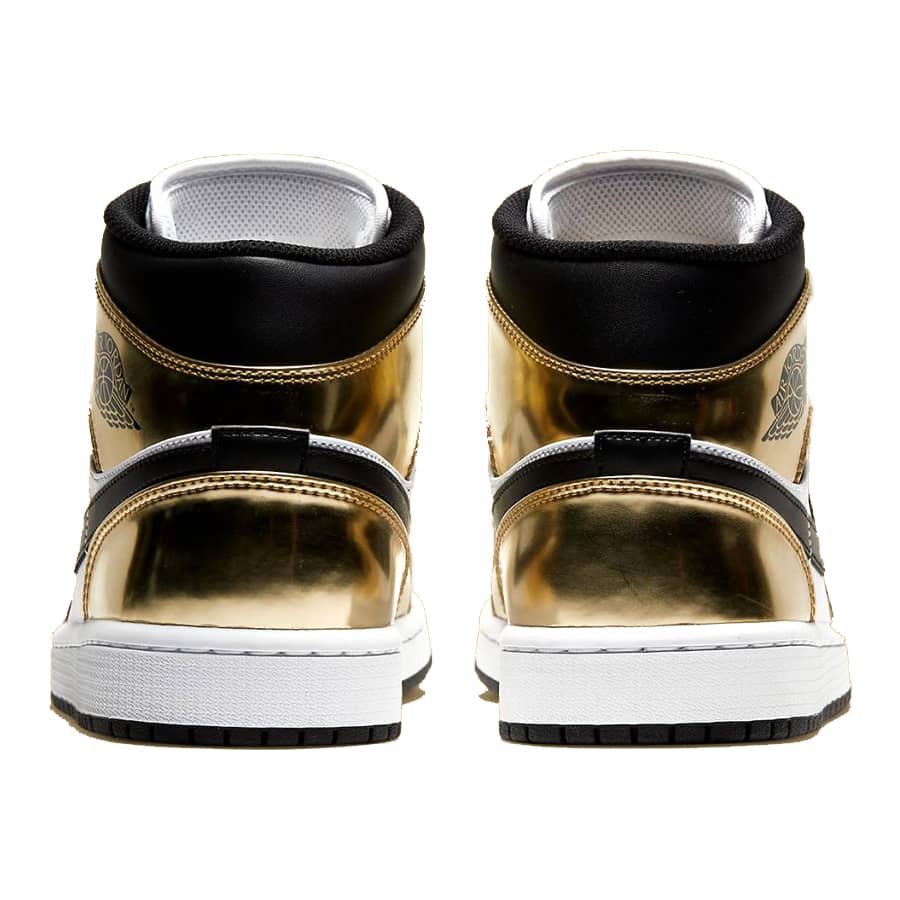 Jordan 1 Mid Metallic Gold Sneakers - Hype Release | Trending Sneakers