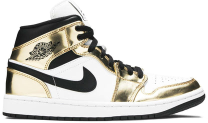 Jordan 1 Mid Metallic Gold Sneakers - Hype Release | Trending Sneakers