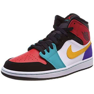 Jordan 1 Mid Multicolor 554724 Sneakers - Fresh Drop | Must-Cop