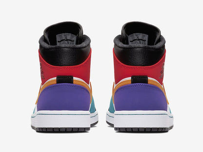 Jordan 1 Mid Multicolor 554724 Sneakers - Fresh Drop | Must-Cop