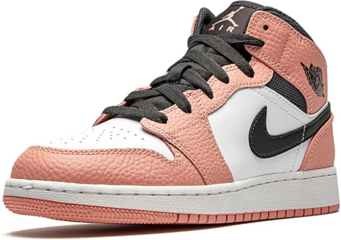Jordan 1 Mid Pink Quartz 555112 Sneakers - Elite Edition
