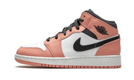 Jordan 1 Mid Pink Quartz 555112 Sneakers - Elite Edition