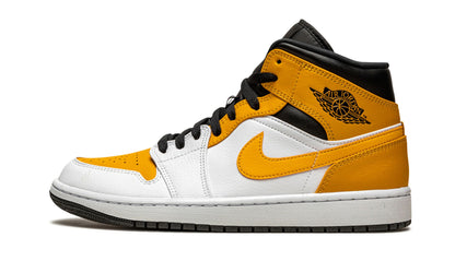 Jordan 1 Mid University Gold Sneakers - Collector's Edition