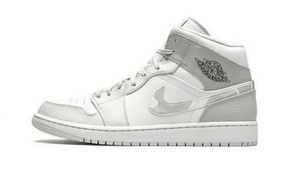 Jordan 1 Mid White Camo Sneakers - All-Day Comfort | Exclusive Drop
