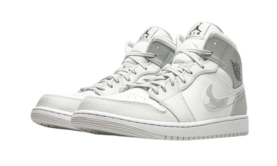 Jordan 1 Mid White Camo Sneakers - Retro Runner | New Arrival