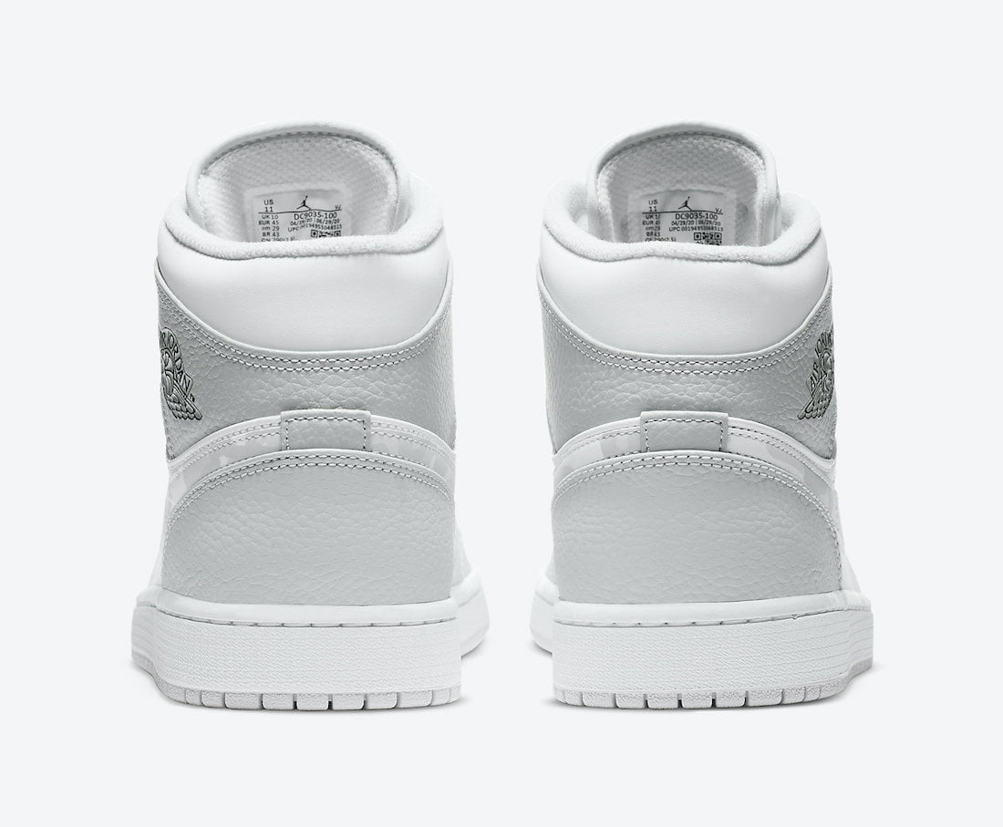 Jordan 1 Mid White Camo Sneakers - Modern Classic | Sought-After