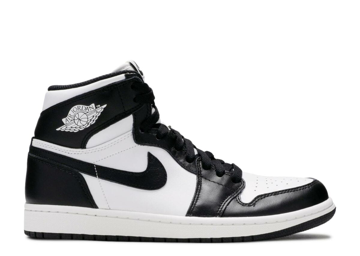 Jordan 1 Retro High OG Black White Sneakers - Modern Classic
