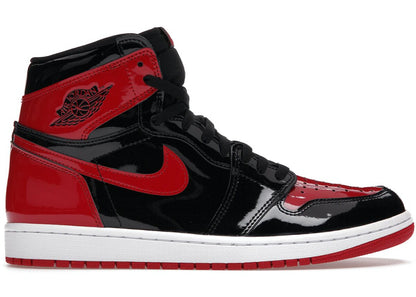 Jordan 1 Retro High OG Patent Bred Sneakers - Performance Runner