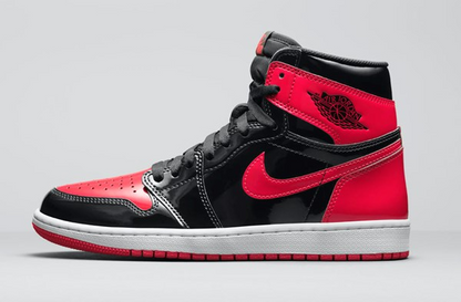 Jordan 1 Retro High OG Patent Bred Sneakers - Performance Runner