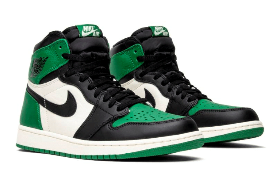 Jordan 1 Retro High OG Pine Green Sneakers - Retro Classic
