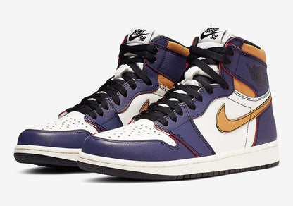 Jordan 1 Retro High SB LA To Chicago Sneakers - Limited Edition