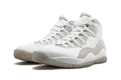 Jordan 10 Retro Drake OVO White Sneakers - Modern Classic