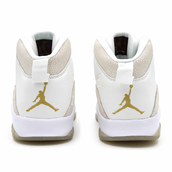 Jordan 10 Retro Drake OVO White Sneakers - Modern Classic