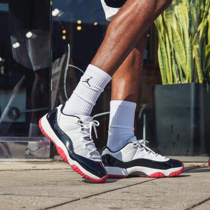 Jordan 11 Retro Low Concord Bred Sneakers - Fresh Drop | Hype Sneaker