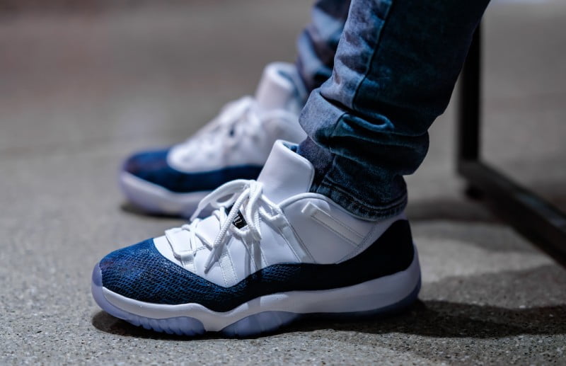 Jordan 11 Retro Low Snake Navy Sneakers - Pro-Level | Exclusive Drop