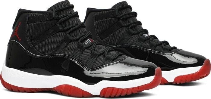 Jordan 11 Retro Playoffs Bred Sneakers - Collector's Edition