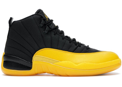 Jordan 12 Retro Black University Gold Sneakers - Legend Status