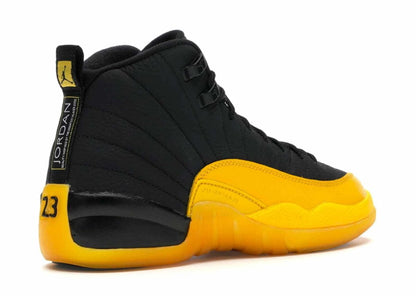 Jordan 12 Retro Black University Gold Sneakers - Head-Turner