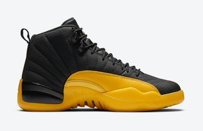 Jordan 12 Retro Black University Gold Sneakers - Head-Turner