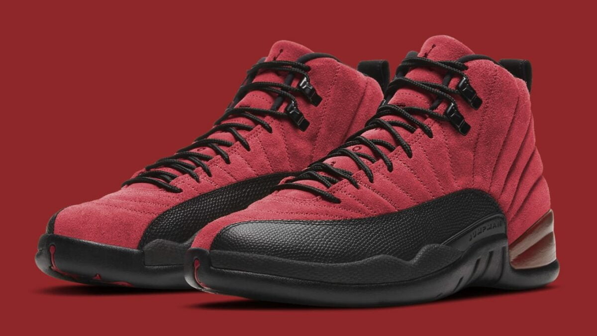 Jordan 12 Retro Reverse Flu Game Sneakers - Court Classic