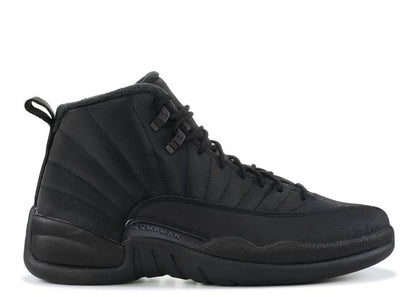 Jordan 12 Retro Winterized Triple Black Sneakers - Collector's Edition
