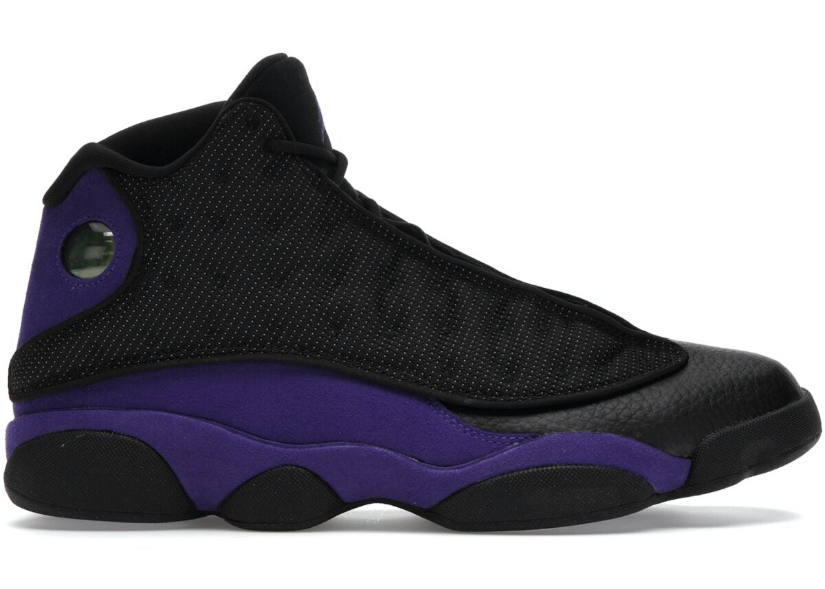 Jordan 13 Black / Purple Sneakers - All-Day Comfort | Must-Cop