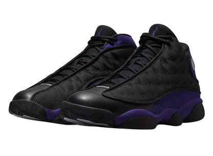 Jordan 13 Black / Purple Sneakers - All-Day Comfort | Must-Cop
