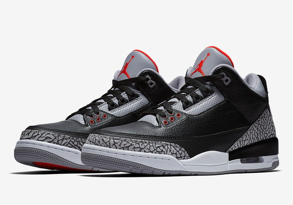 Jordan 3 Retro Black Cement Sneakers - Style Staple | Fan Favorite