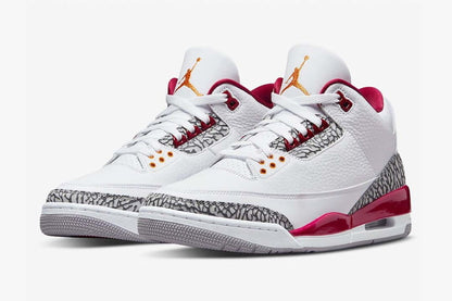 Jordan 3 Retro Cardinal Red Sneakers - Game Changer | Trending Sneakers