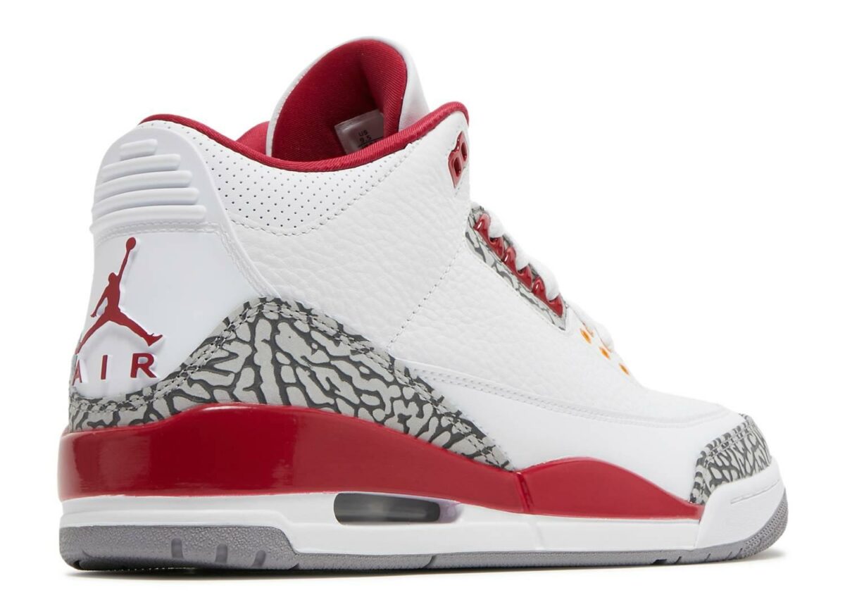 Jordan 3 Retro Cardinal Red Sneakers - Hype Release | Drop of the Season